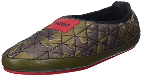 HUGO Męskie klapki Cozy_slon_nyphcamo, Open Green341, 43 EU