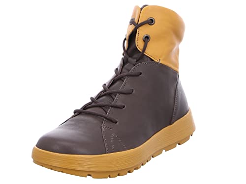 THINK! Damskie buty COMODA_3-000450 bez chromu, zrównoważone botki, grafitowe/kombi, 42 EU
