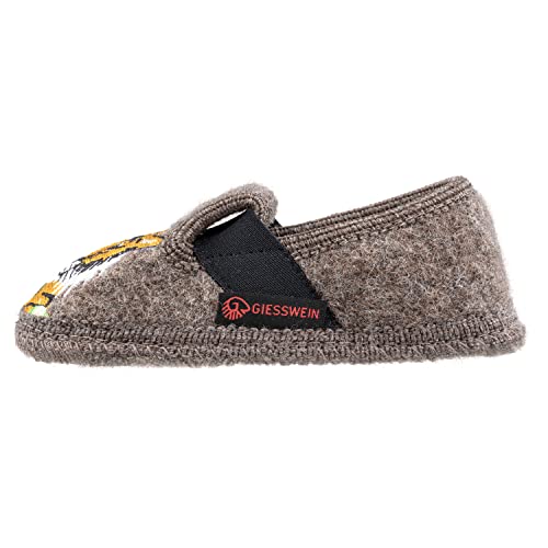 GIESSWEIN Chłopięce Tinningen kapcie, szarobrązowy, 24 EU