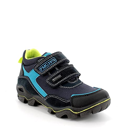 PRIMIGI Męskie trampki Path GTX Sneaker, niebieski granatowy, 36 EU