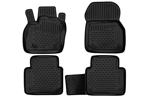 Dywaniki gumowe ELEMENT do RENAULT Zoe, 2019->, 4szt. Europa