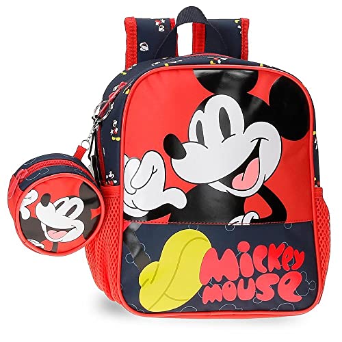 Disney Mickey Mouse Fashion plecak przedszkolny wielokolorowy 21 x 25 x 10 cm mikrofibra 5,25 l, kolorowy, plecak przedszkolny, kolorowy, plecak przedszkolny