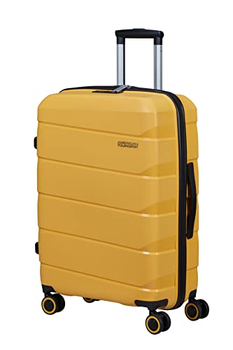 American Tourister Air Move - Spinner M, walizka, 66 cm, 61 l, żółta (Sunset Yellow), żółty (Sunset Yellow), M (66 cm - 61 L), Walizka