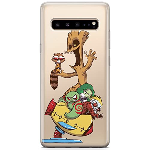 Etui Strażnicy Galaktyki 020 Marvel Nadruk częściowy Przeźroczysty Producent: Samsung, Model: S10 5G