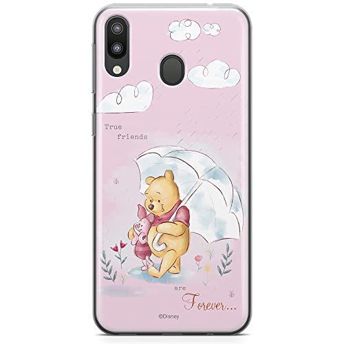 ERT GROUP etui na telefon Samsung M20, case oryginalny i oficjalnie licencjonowany przez Disney, wzór Kubuś i Przyjaciele 009, optymalnie dopasowane, plecki z TPU