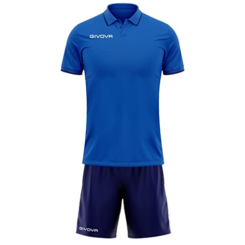 Zestawy męskiej odzieży sportowej - Givova, zestaw street, jasnoniebieski/niebieski, 2XL - grafika 1