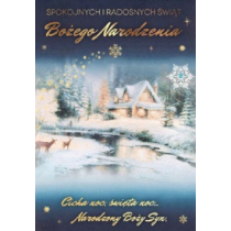 KUKARTKA KUKARTKA Karnet B6 PP-2121 Boże Narodzenie 448357