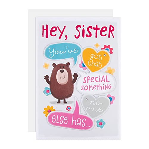 Hallmark Kartka urodzinowa dla siostry 'Special Something' - średnia