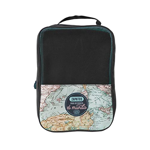 Torba podróżna organizator butów - Buty do zwiedzania świata - Mr. Wonderful, Wielobarwny