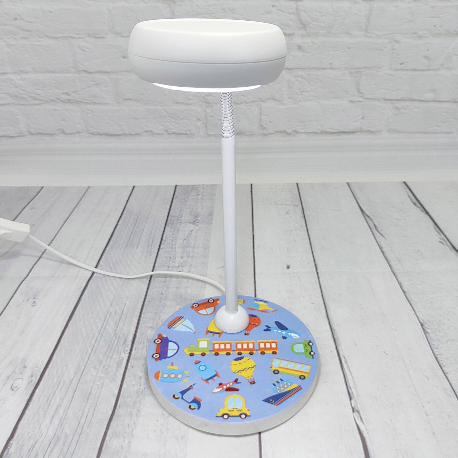 Lampa stołowa Pojazdy z elastycznym ramieniem