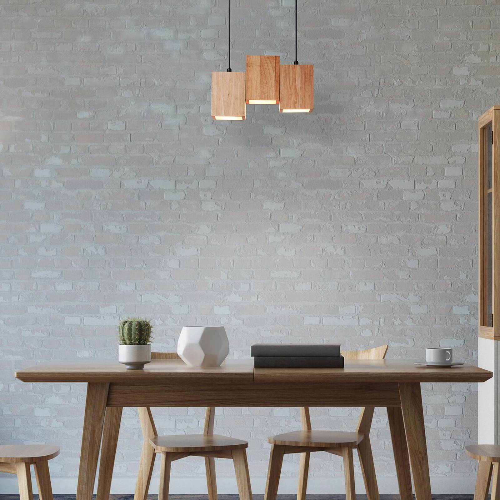 LEDVANCE SMART+ WiFi Decor Wood lampa wisząca LED
