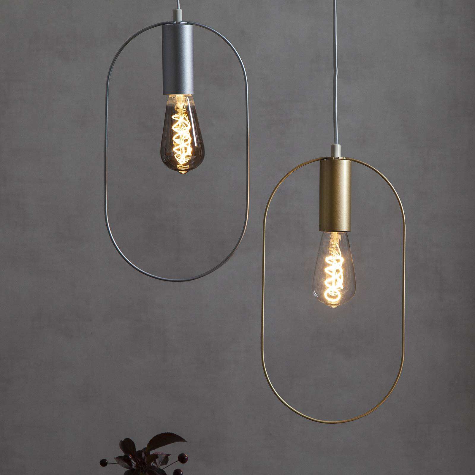 Żarówka rustykalna LED E27 ST64 2W Filament dym