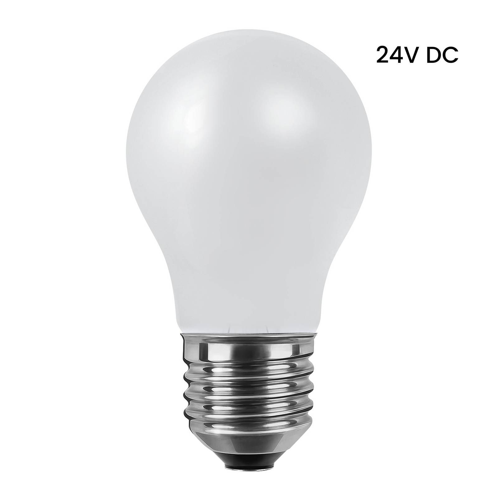 SEGULA żarówka LED 24V E27 6W 927 opal ściemniana