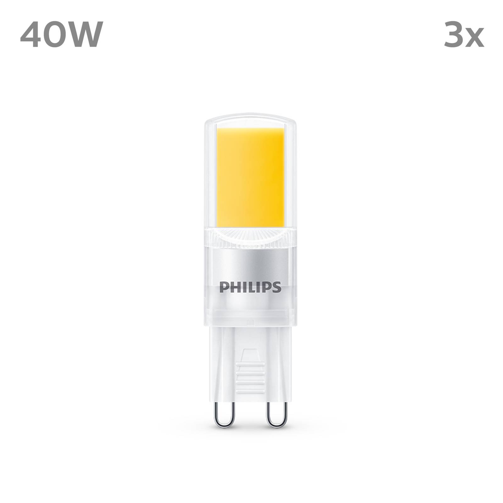 Philips żarówka LED G9 3,2W 400lm 2 700 K 3 szt.