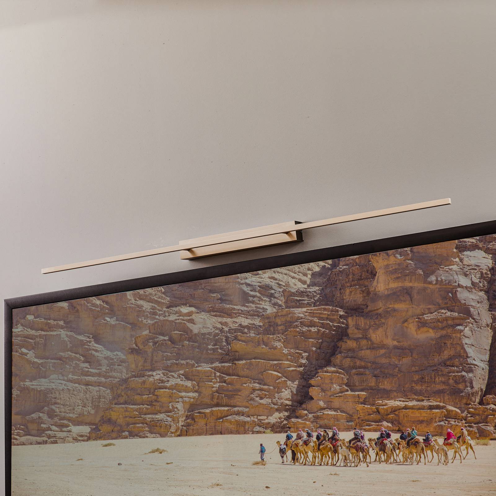Rothfels Tolu oświetlenie obrazów LED nikiel 138cm