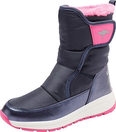 KangaROOS KP-Belle RTX kozaki, granatowe/różowe, 33 EU