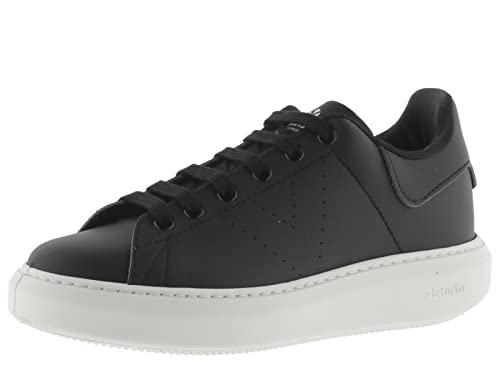 Victoria Milan EFECTO Piel, Trampki damskie, Negro, 37 EU