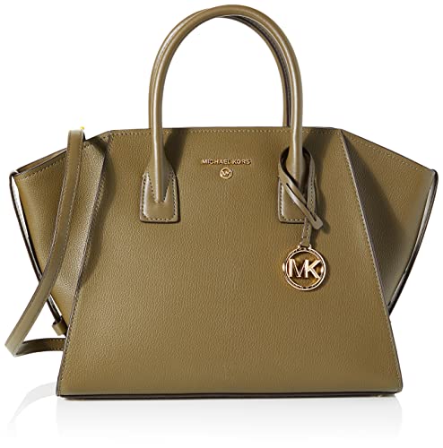 Michael Kors LG TZ Satchel, torba damska, oliwkowa, jeden rozmiar, Oliwa