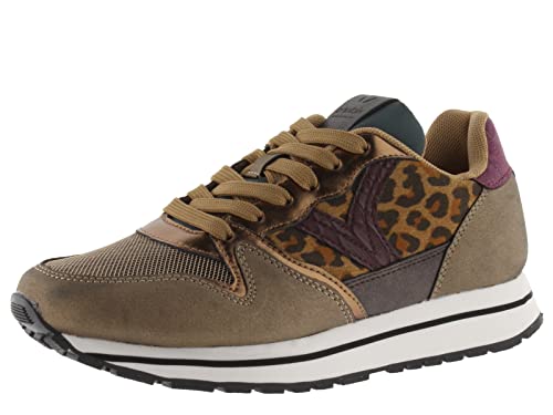 Victoria COMETA Animal Print, Trampki damskie, Cuero, 36 EU