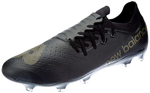 New Balance Unisex Furon V7 PRO FG buty piłkarskie, czarne, 13 UK