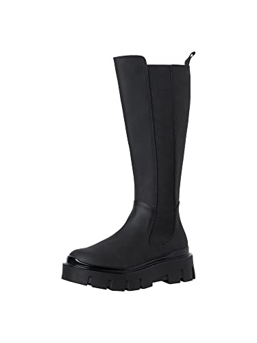 Tamaris Damskie sztyblety 1-25611-29, czarne, 36 EU