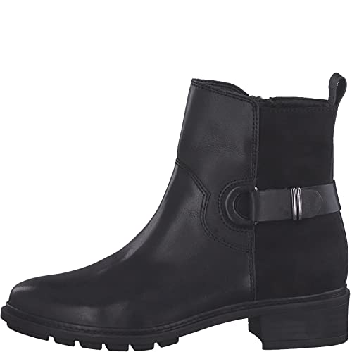 Tamaris Damskie sztyblety 1-25327-29, czarne, 36 EU