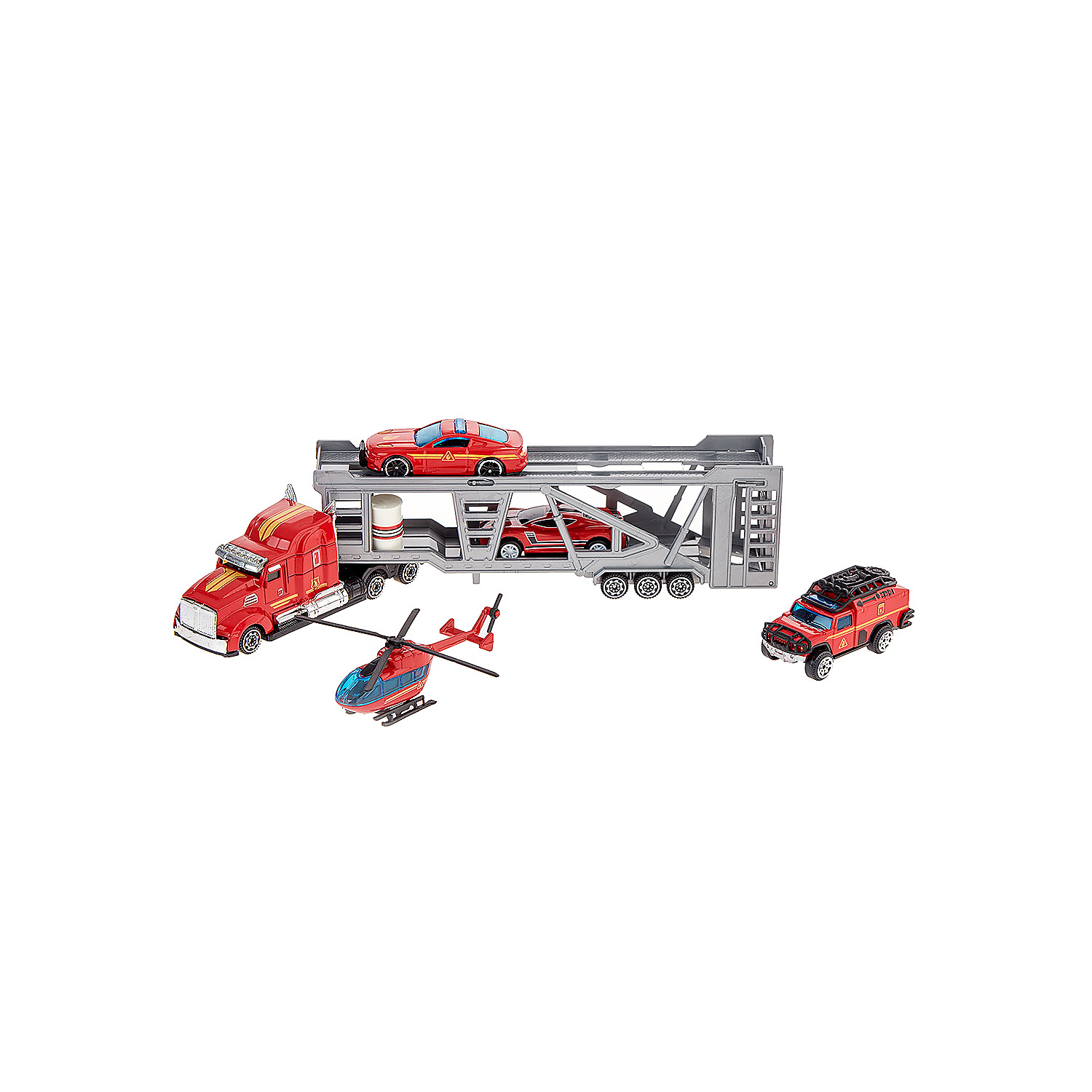 Transporter pojazdów ratunkowych, z akcesoriami