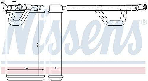 NISSENS NAGRZEWNICA 72208 NISSAN MURANO/NAVARA 05