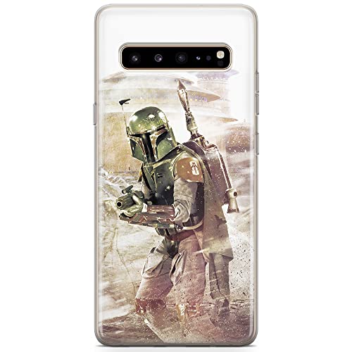 Etui Star Wars dedykowane do Samsung S10 5G, wzór: Boba Fett 001 Etui całkowicie zadrukowane, oryginalne i oficjalnie licencjonowane