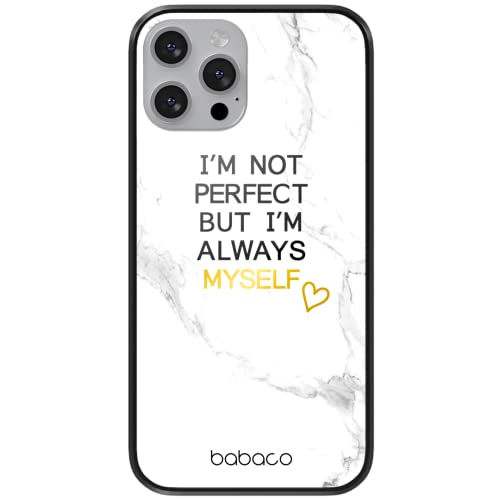 ERT GROUP etui na telefon Apple Iphone 6/6S, case oryginalny i oficjalnie licencjonowany przez Babaco, wzór Positive vibes 005, wykonany z hartowanego szkła, optymalnie dopasowany, etui ochronne