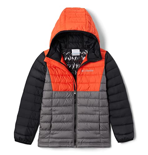 Columbia Chłopięca bluza z kapturem Powder Lite Boys pikowana kurtka z kapturem