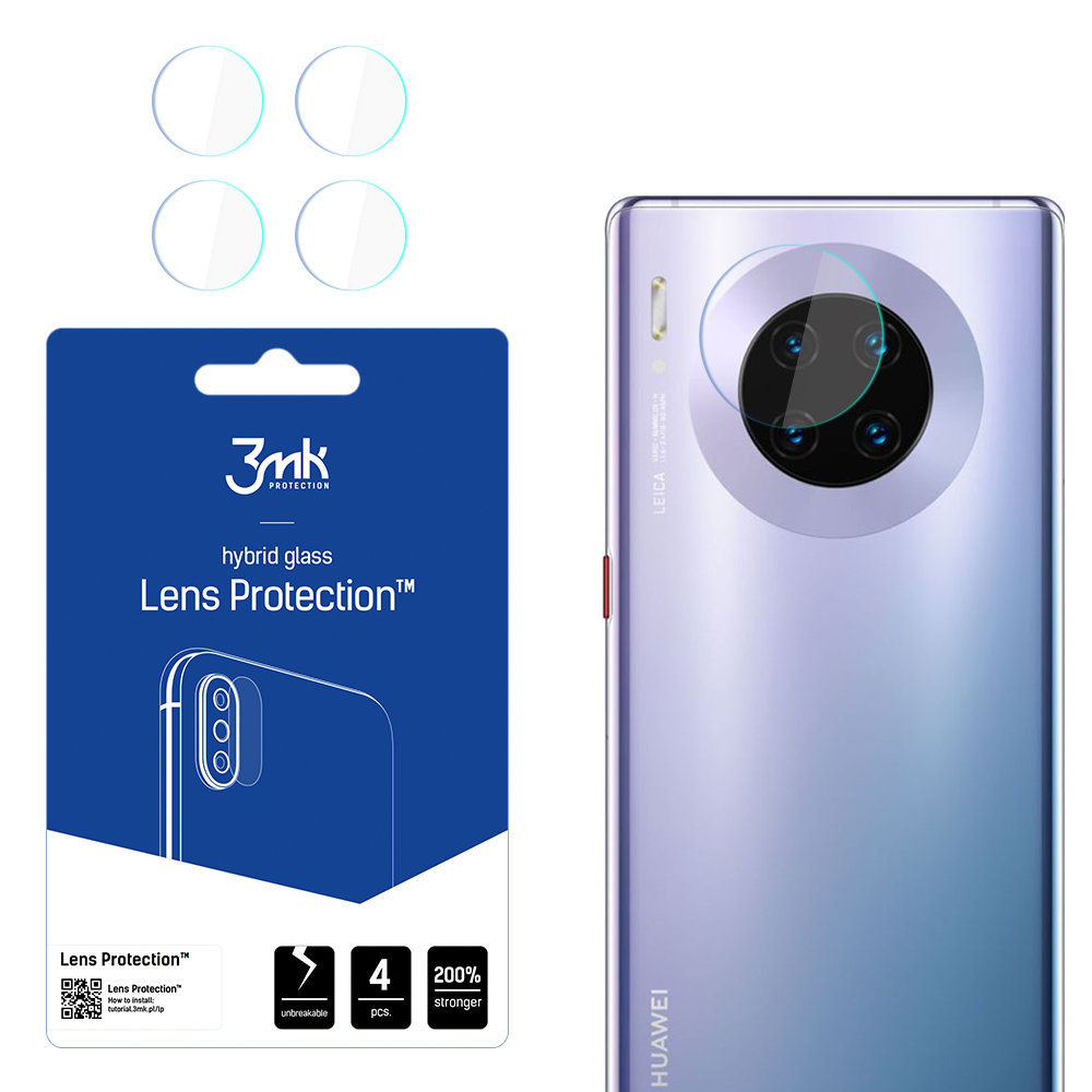 Huawei Szkło na obiektyw do Mate 30 Pro - 3mk Lens