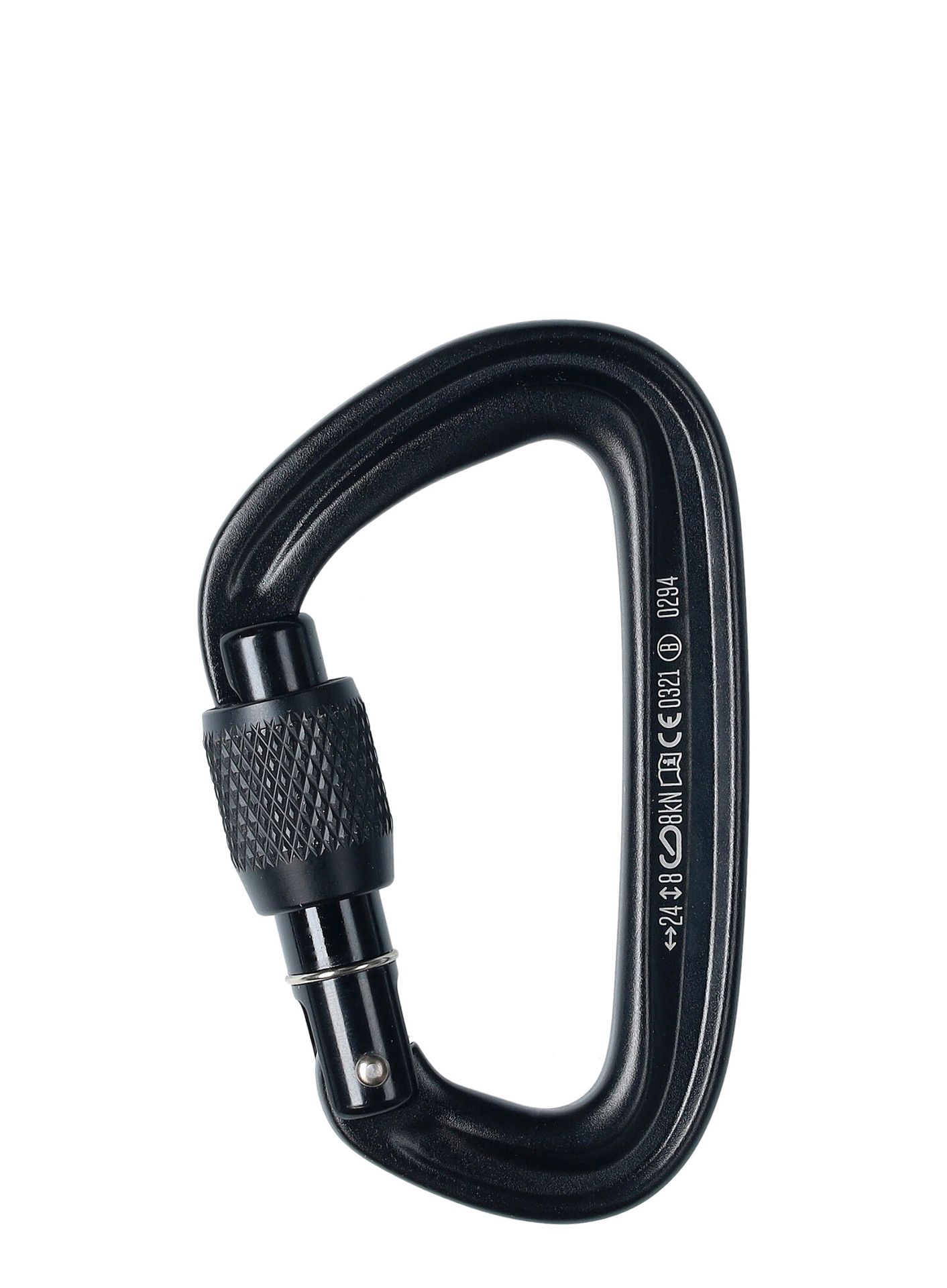 Karabinek Black Diamond LiteForge Screwgate - black