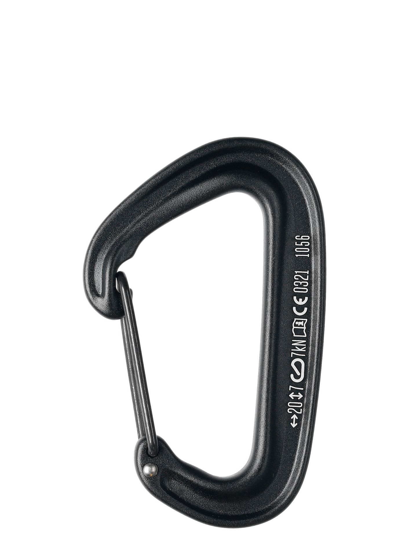 Karabinek wspinaczkowy Black Diamond MiniWire - black