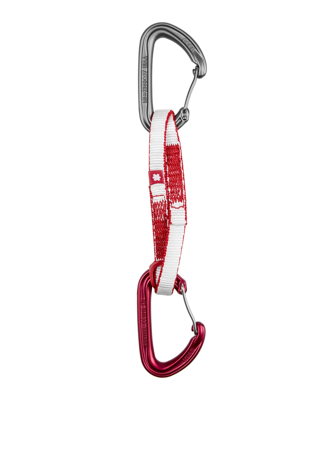 Ekspres wspinaczkowy Ocun Kestrel ST-Sling DYN 12 40cm - red