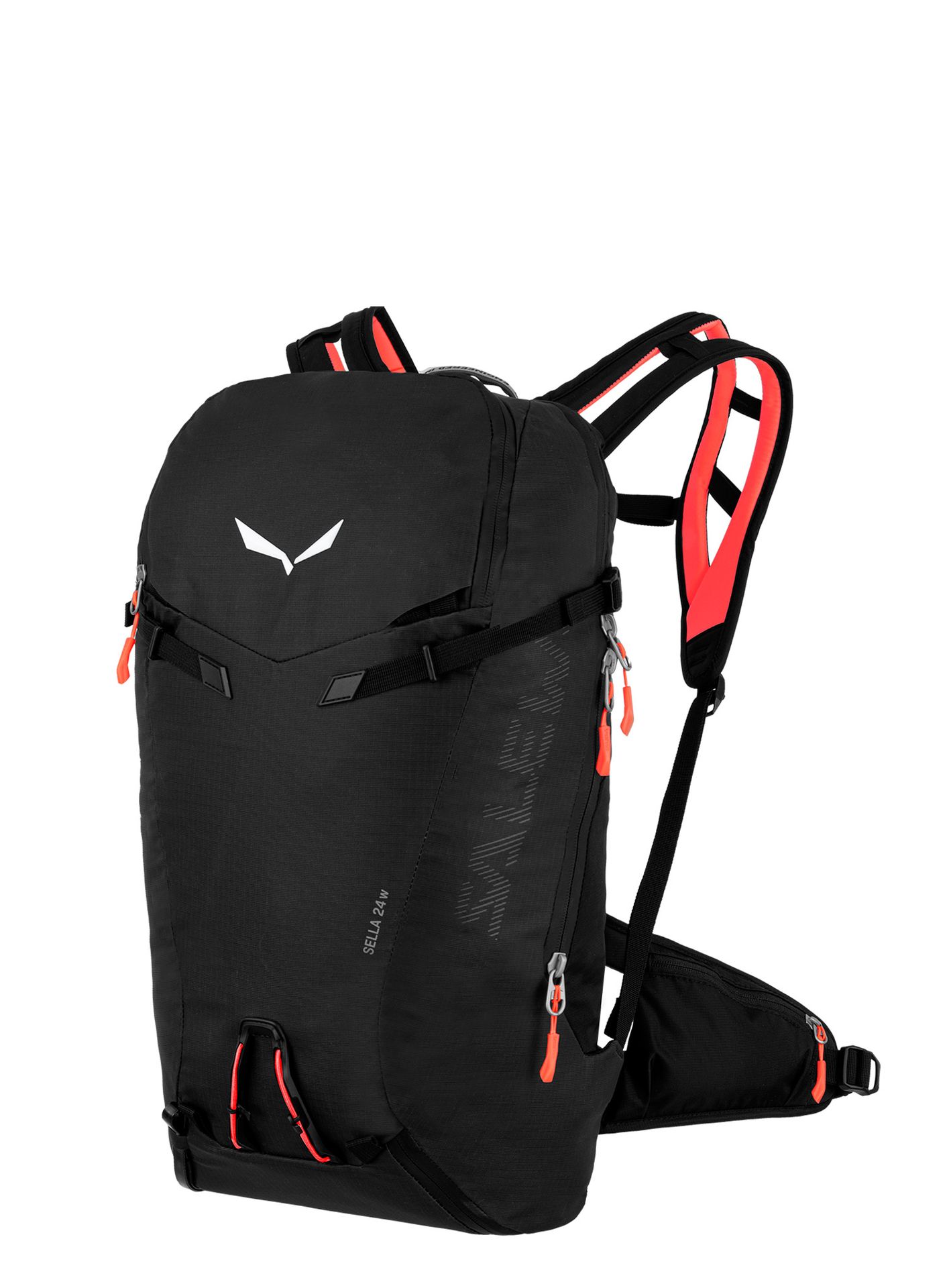 Plecak skiturowy damski Salewa Sella 24L - black out