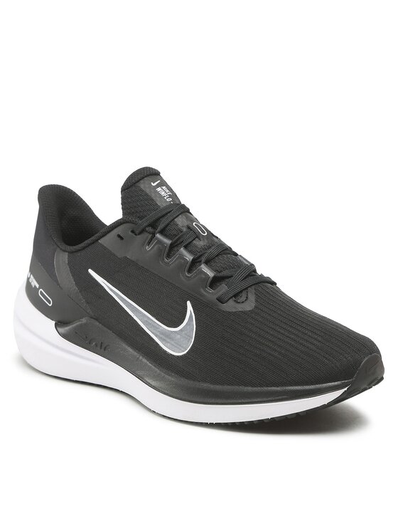 Nike Męski Air Winflo 9 Low Top, czarny/biały/ciemnoszary, 40 EU, czarny, biały, ciemnoszary, 40 EU
