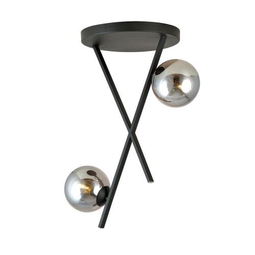 Ozdobna lampa sufitowa, minimalistyczna 1196/2 z serii RIVER