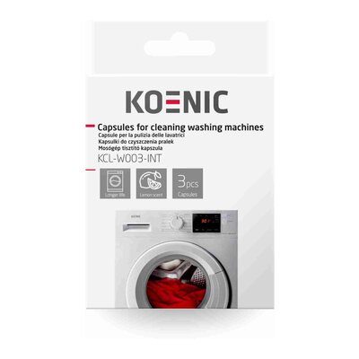 Tabletki do czyszczenia pralek KOENIC KCL-W003-INT