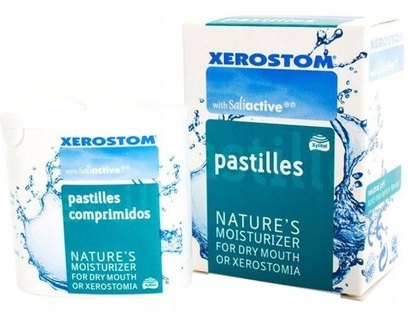 XEROSTOM Pastilles - Pastylki stosowane przy suchości w jamie ustnej 30 szt. 0000000716