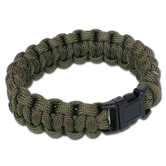 Bransoletka Paracord Mil-Tec - zielona OD (9906) SP
