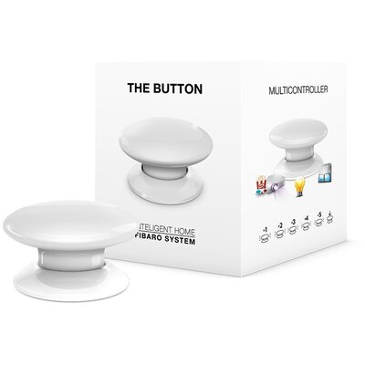 Gadżet Fibaro Fibaro FGPB-101-1 ZW5 The Button Black White FGPB-101-1
