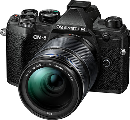OM System OM-5 + 14-150mm f/4-5.6 II (czarny) 