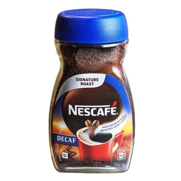 Nescafe Kawa bezkofeinowa CLASSIC 100g CS0335