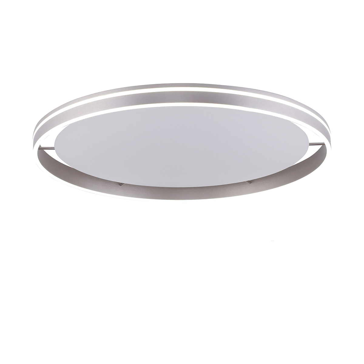 Paul Neuhaus Inteligentna lampa sufitowa stal 79 cm z pilotem - Ronith