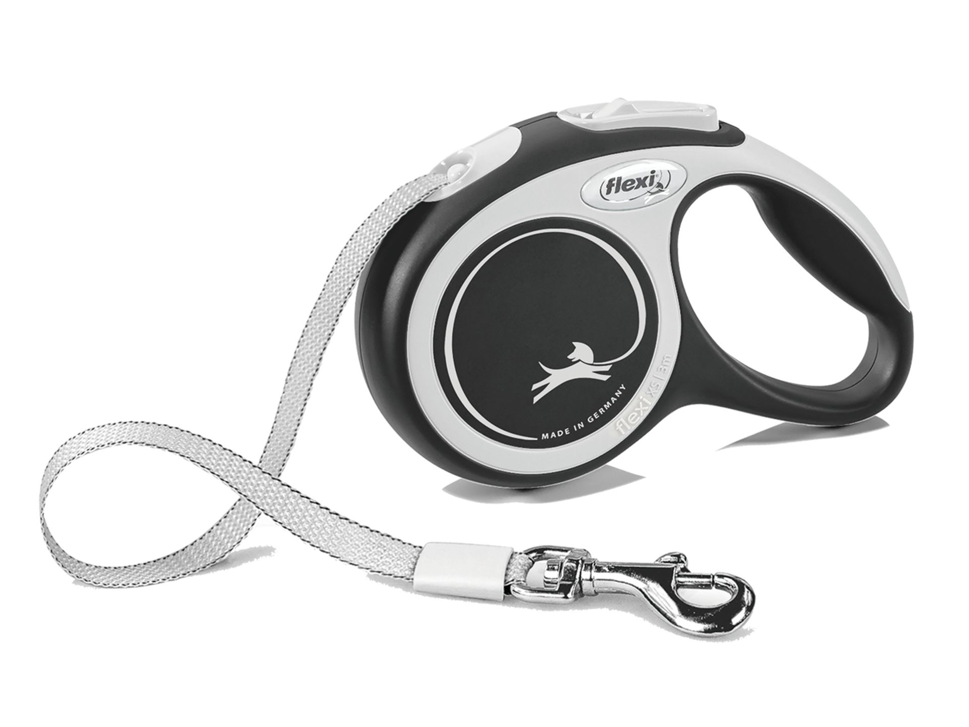 FLEXI New Comfort, taśma 5m, rozm. S do 15kg, czarna