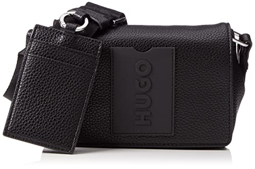 HUGO Damskie body Sara Flap Crossbody, Black1