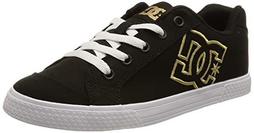 DC Shoes Damskie trampki Chelsea Tx, Czarne złoto, 37 EU