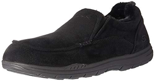 Skechers Kapcie męskie Expected X-Larmen lekkie 315 975, Czarny, 42 EU