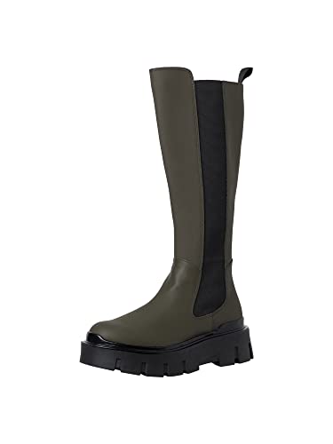 Tamaris Damskie sztyblety 1-25611-29, czarne, 37 EU